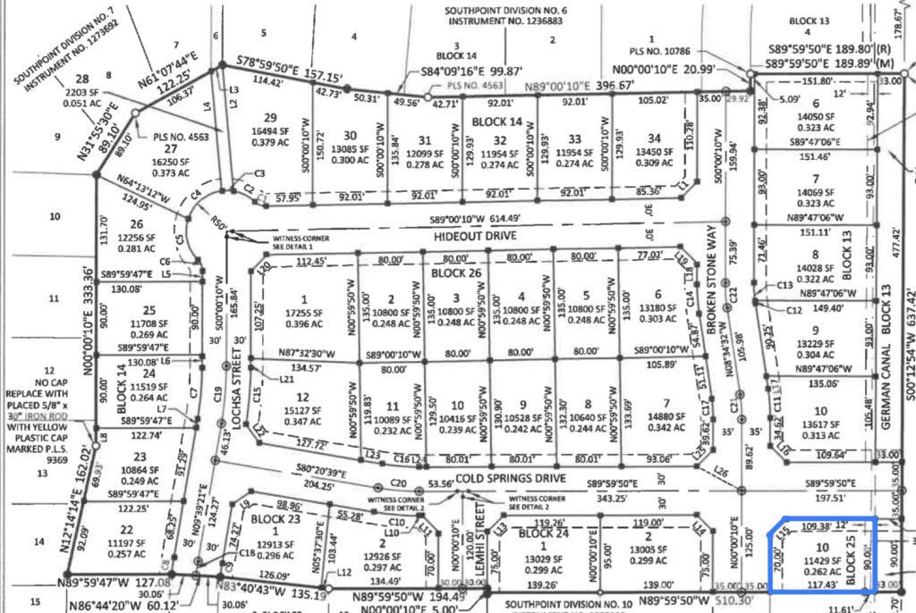113 Cold Springs Lot 10, B25, D11, Idaho Falls, Idaho — Come Choose a Copper Creek Floor Plan for this Available Lot in the South Point Subdivision