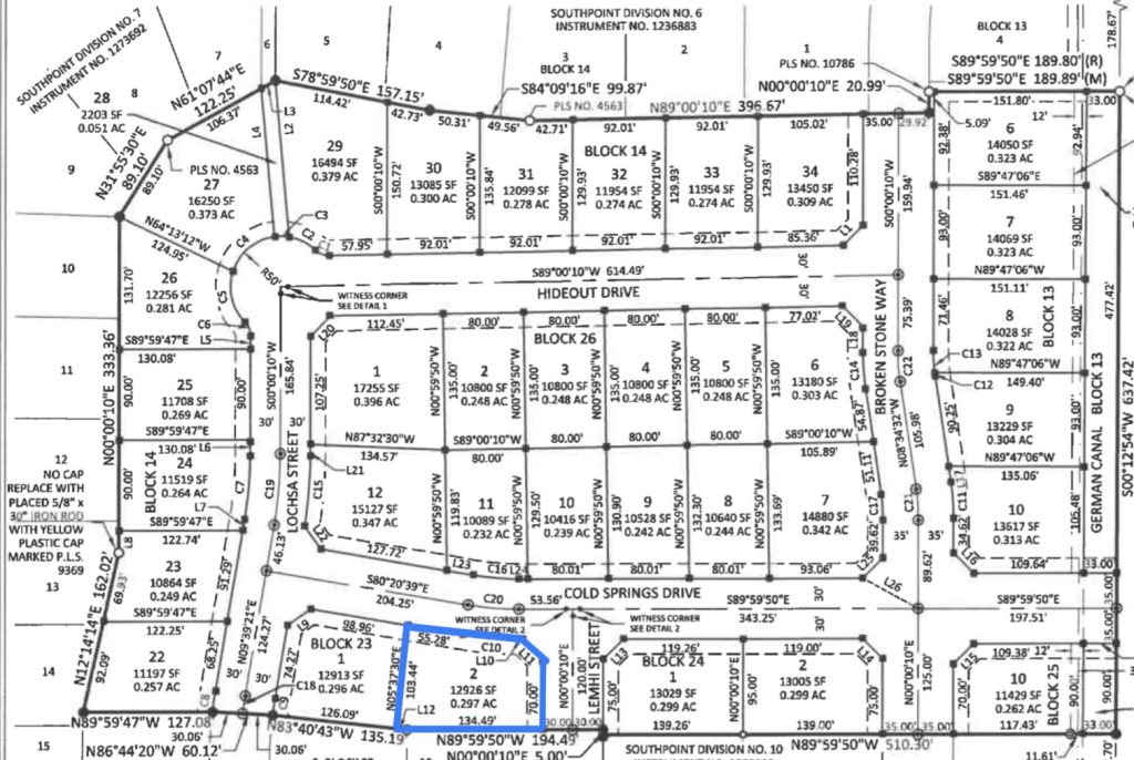 5942 Lemhi, Lot 2, B23, D11, Idaho Falls, Idaho