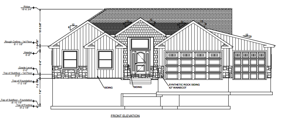 3771 E 356 N, Rigby, Idaho, Lot 6, B3, D1 — Saddle Hill Subdivision